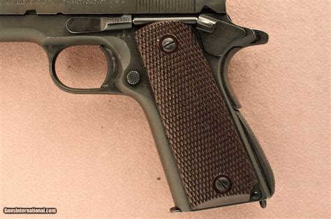 Ww2 1943 Vintage Us Military Colt Model 1911a1 45 Acp Pistol All