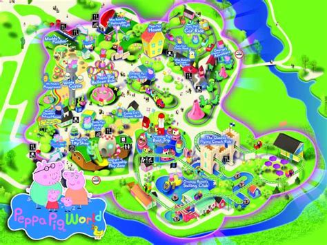 Peppa Pig World Map