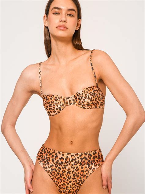 SunsetGo Brooke Printed Set Bikini Animal Print Καφέ Skroutz gr