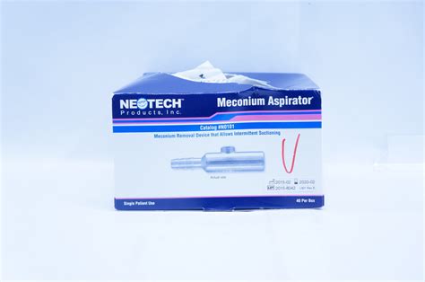 Neotech N0101 Meconium Aspirator Removal Device X Box Of 40 Imedsales