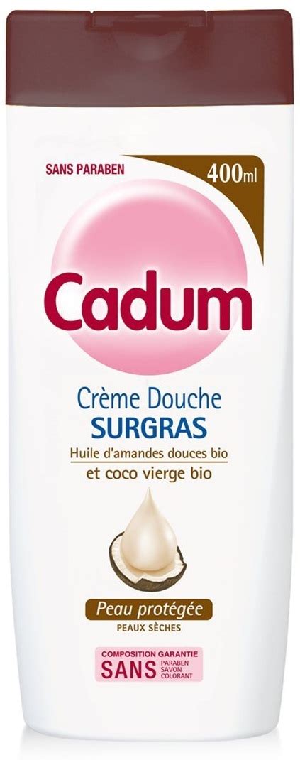 Crème Douche Surgras Huile d amandes douces bio et coco vierge bio