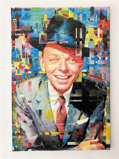 Frank Sinatra Mr Sinatra Mixed Media Artwork By Catawiki