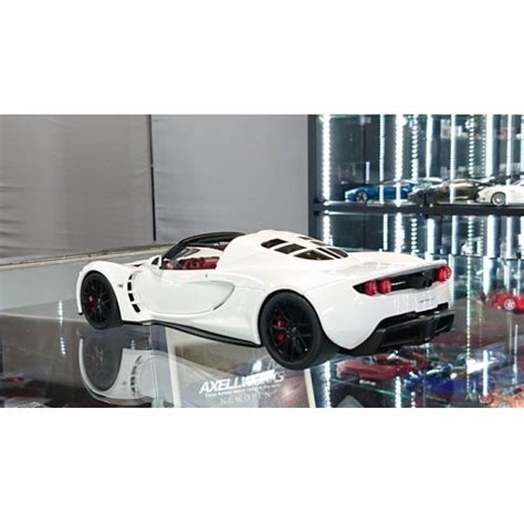 Autoart Hennessey Venom Gt Spider White Axellworks Hobbytown