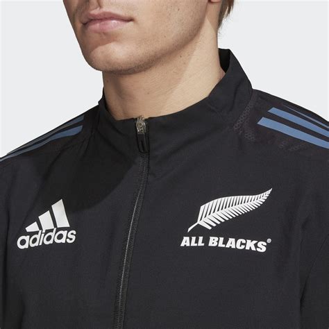 Adidas All Blacks Rugby Presentation Track Top Hg8338