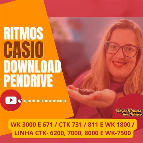 Ritmos Para Teclados Casio Linha Wk E Ctk E Wk