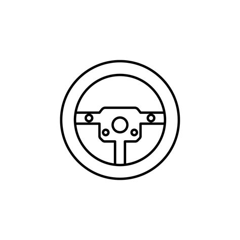 Steering Vector Icon Illustration 23197432 Vector Art At Vecteezy
