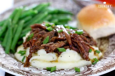 Crock Pot Mississippi Pot Roast The Country Cook