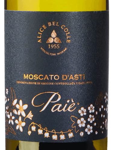 Alice Bel Colle Paiè Moscato d Asti Vivino United States