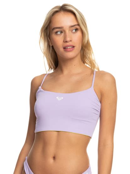 Surf Kind Kate Reversible Tank Bikini Top Roxy