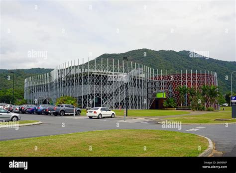 View of the Cairns campus of the James Cook University (JCU), a public ...