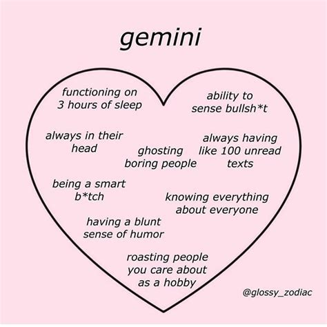 Gemini Meme Archive™ On Instagram “😽😽 ~ Credit Glossy Zodiac ~ Geminimemes Geminipost