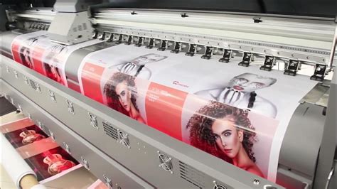 Thunderjet Aq3204s 32m Eco Solvent With 4 X Epson I3200 Heads Youtube
