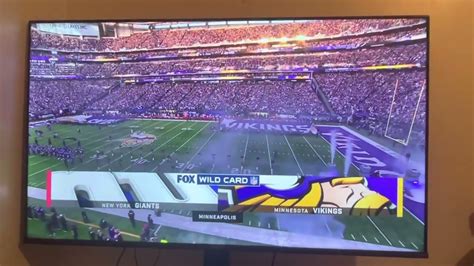 Nfl On Fox Giants Vs Vikings Intro Youtube