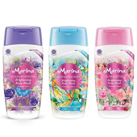 MARINA BRIGHTENING BODY WASH 95ML Lazada Indonesia