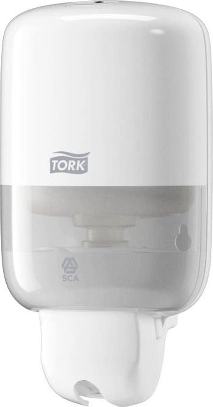 Tork Mini Vloeibare Zeep Dispenser Kunststof Wit S2 Bol