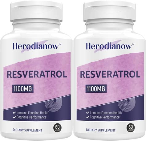 Amazon Herodianow Ultra High Purity Resveratrol Mg Trans