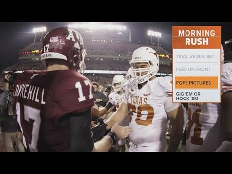 Longhorns And Aggies Renewing Their Rivalry In 2024 YouTube