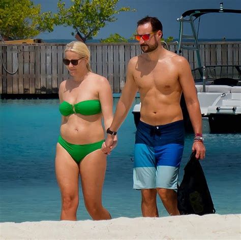 Haakon And Mette Marit On Holiday Norwegian Royalty Crown Princess