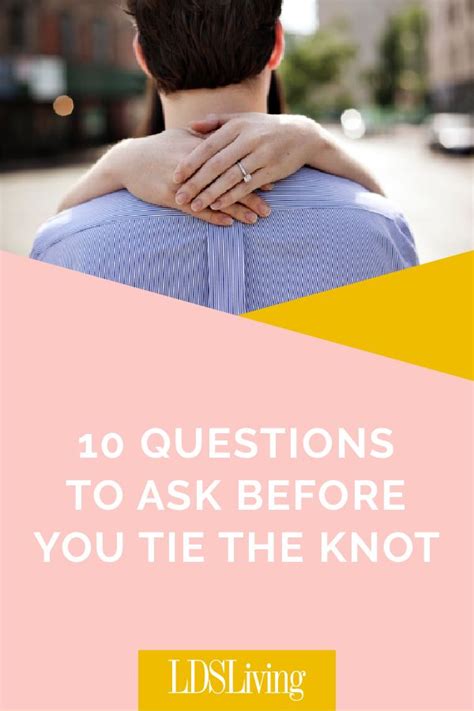 10 Questions To Ask Yourself Before You Tie The Knot Funny Dating