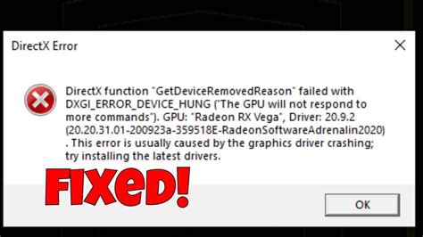 Fix Battlefield Directx Function Error G Dx Renderer Dxgi Error