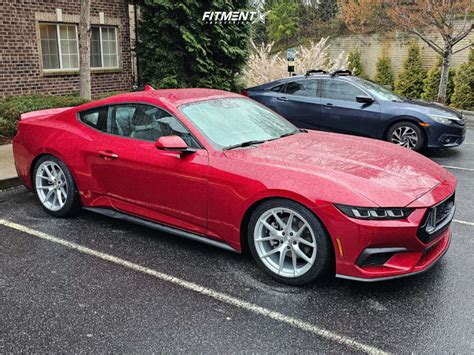 2024 Ford Mustang Ecoboost With 19x95 Aodhan Aff7 And Nitto 255x40 On