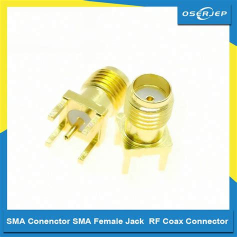 1pc SMA Conenctor SMA Female Jack RF Coax Connector PCB Cable Straight