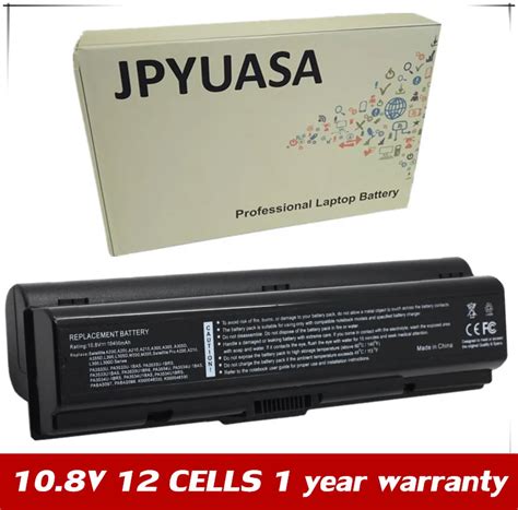 Jpyuasa Battery For Toshiba Satellite Pro A200 A210 A300d A350 L300 Pa3534u 1bas Pabas174 Pa3727