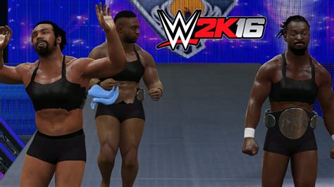 The New Day As Females Wwe K Pc Modding Youtube