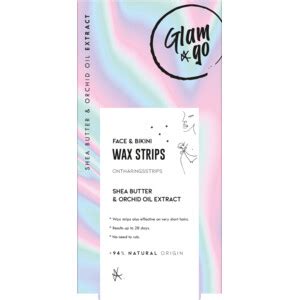 Glam Go Wax Strips Bikini Face 20 Stuks Plein Nl