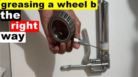 How To Properly Grease A Wheel Bearing Youtube