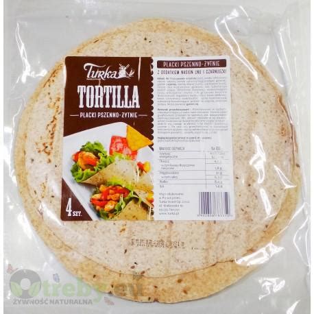 TORTILLA WIELOZIARNISTA 25CM TURKA 4 SZT