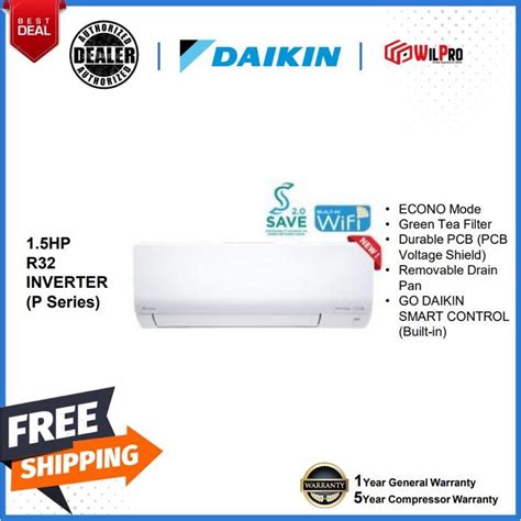 Daikin Hp Ftkf A Ftkf Series R Inverter Wall Mounted Air