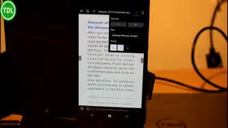 Hands On With Windows Mobile Creators Update Build Youtube