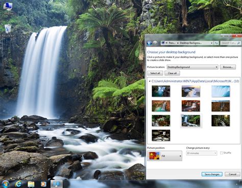 Waterfalls Theme Download Free Windows Softpedia
