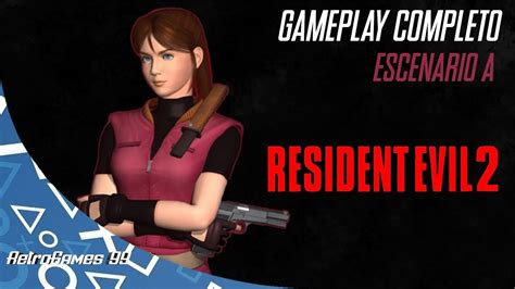 Resident Evil Ps Escenario A Claire Redfield Retrogames