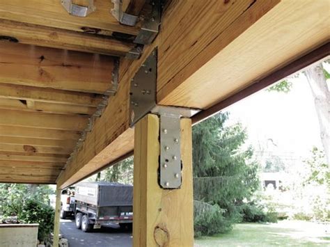 Stronger Post To Beam Connections Useful Pinterest