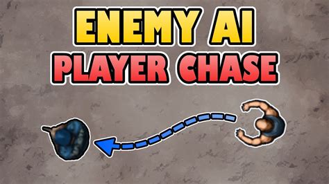 Creating Simple Enemy Ai To Chase The Player Unity Tutorial 2d Top Down Shooter Youtube