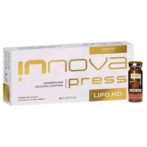 Innova Press Liporedutor Lipo Hd Eccos Clínical