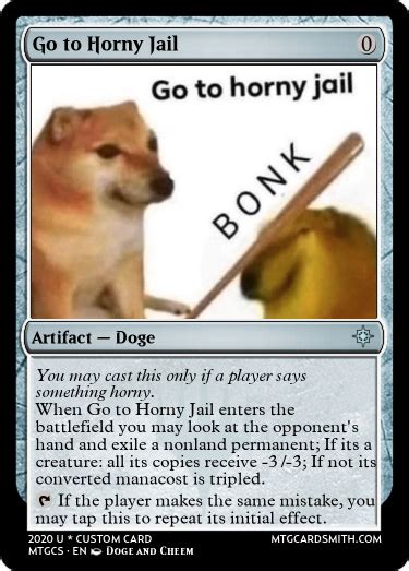 Go To Horny Jail R Hellscube