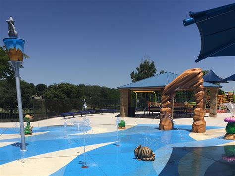 Inclusive Play Medical Center Splash Pad Amarillo Kraftsman