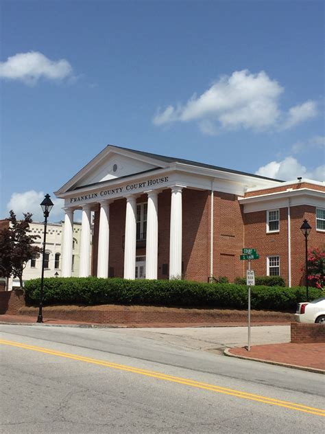 Franklin County Courthouse In Louisburg North Carolina Built 1848 50