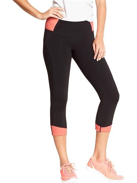 Old Navy Womens Old Navy Active Rib Knit Compression Capris