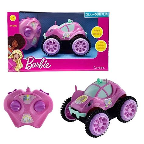 Barbie De Carrinho - Carrinho da Barbie com controle remoto Corre, Capota e Corre de Novo ...