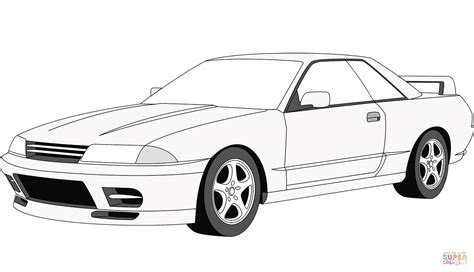 Nissan Skyline Coloring Pages