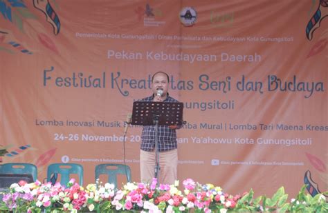 Pemko Gunungsitoli Adakan Pekan Kebudayaan Daerah Festival Kreatifitas