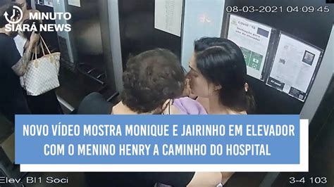 Novo V Deo Mostra Monique E Jairinho Em Elevador O Menino Henry A