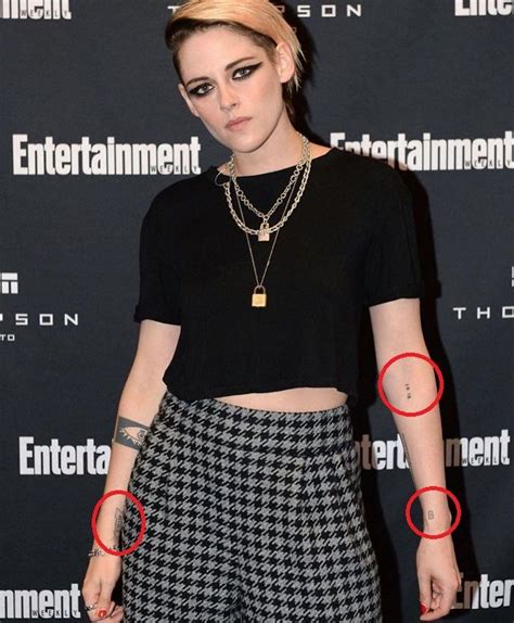 Kristen Stewart S Tattoos Their Meanings Body Art Guru