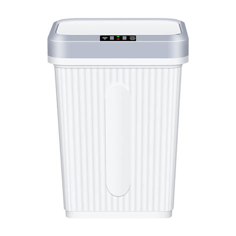 16L/4Gal Touch-Free Trash Cans Smart Knock Trash Cans Automatic Garbage Can Infrared Motion ...