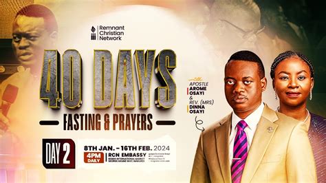 APOSTLE AROME OSAYI 40 DAYS FASTING AND PRAYER SCIENCE OF ALTARS