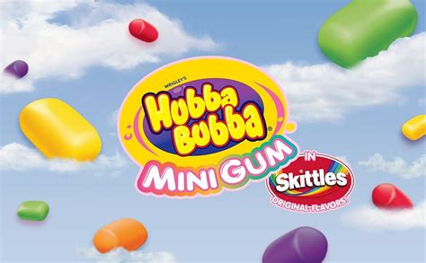 Amazon HUBBA BUBBA Minis SKITTLES Flavored Bubble Gum 40 Piece